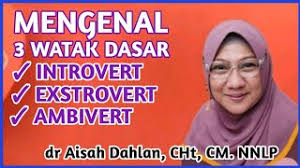 Siti aisyah dahlan hussein, lebih akrab dipanggil dr. Dr Aisah Dahlan Cht Mengenal 3 Watak Dasar Manusia Introvert Extrovert Dr Aisyah Dahlan Cht Youtube