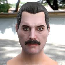 The reason behind his dental protrusion was a very rare condition of mesiodens. Artstation The 3d Model Of Freddie Mercury Singer Head Stephan Plotnicov
