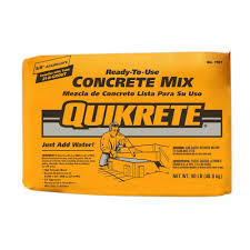 Quikrete 90 Lb Concrete Mix 110190 The Home Depot