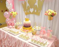 Theme 1st Birthday Party Ideas For Girls Pink Princess Birthday Party Ideas Photo 11 Of 16 Princess First Birthday Pink Princess Birthday Pink Princess Birthday Party