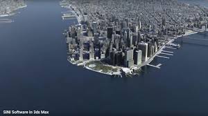How To Clean Up A 3d Model Of Whole City Like Nyc In 3ds Max Using Sini Software Cg Tutorials Library City Model Vfx Tutorial Visualisation