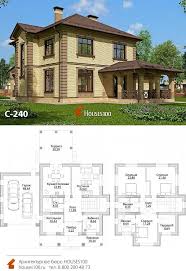 проекты домов с гаражом на 2 машины и сауной Proekt Doma C 240 5 6 Proekt Roskoshnogo Dvuhetazhnogo Doma S Garazhom Na Dva Avto Ot Houses100 Ploshadyu 245m2 V 2020 G Dvuhetazhnye Doma Dizajn Doma Dom