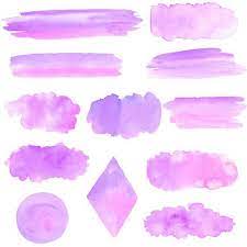 Lilac Watercolor Splash Clipart Purple Ombre Background Wedding Invitation Clipart Lilac Strokes Purple Watercolor Shapes Bridal In 2021 Watercolor Splash Purple Watercolor Watercolor