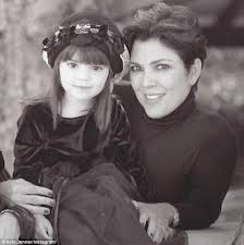 Kris jenner is a beauty, fashion, and life icon. Kris Jenner Shares Throwback Photo Of Kendall Sitting On Her Lap Daily Mail Online