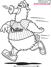 Phillies phanatic coloring pages are a fun way for kids of all ages to develop creativity, focus, motor skills and color recognition. Phillies Phanatic Coloring Page Coloring Home