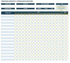 Sample form for 19 statutory holiday record appendix 3: Free Attendance Spreadsheets And Templates Smartsheet