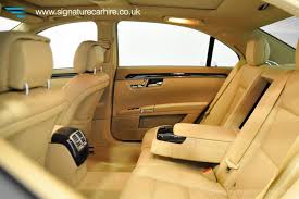 Mercedes S350 Bluetech Rear Interior Mercedes Automotive Engineering Mercedes Benz