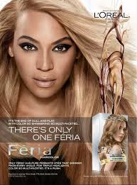 Beyonce L Oreal Feria Hair Color 73 Dark Golden Blonde 2010 Campaign Advertisement Beyonce Skin Loreal Golden Blonde Hair Color