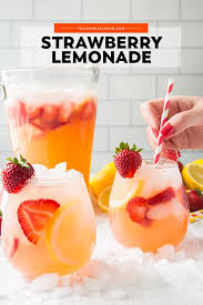 Pink lemonade is as much a summertime staple as a backyard swimming pool or a neighborhood picnic. The Best Strawberry Lemonade With Boozy Option