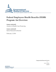 federal employees health benefits fehb program an