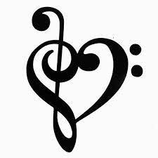 See more ideas about music tattoo designs, music tattoo, tattoo designs. Heart Music Note Embroidery Design Treble Clef Heart Music Note Heart Clef Heart