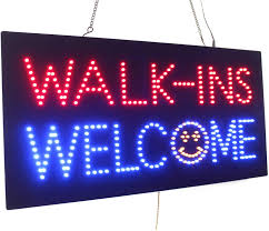 $29.99 / $69.99 phone price: Amazon Com Walk Ins Welcome Sign Topking Signage Led Neon Open Store Window Shop Business Display Grand Opening Gift Office Products