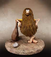 The early 1980s the the cartoon's intro shows him eating a safe box in a single bite. Captain Caveman On Behance