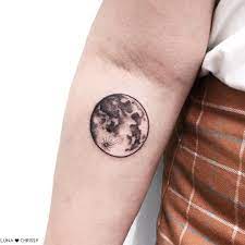 Realistic moon tattoo moon tattoo star tattoo. Full Moon Full Moon Tattoo Moon Tattoo Tattoos