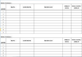 Contoh jurnal harian guru dan siswa format excel selasa, agustus 28, 2018 kembali jumpa dengan kami admin berkassekolah.com. Contoh Format Jurnal Kelas Semua Jenjang Sekolah Tahun Aliran 2020 2020 Dengan Microsoft Excel Idn Paperplane