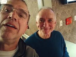 Encountering a celebrity in a store