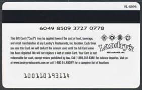 Popular landry's destinations include but are not limited to aquarium, boathouse, brickhouse tavern, bubba gump shrimp, chart house, del frisco grille, joe's. Gift Card Landry S 25 Landry S Restaurants Group United States Of America Landry S Col Us Lrg 003 025 Vl5998