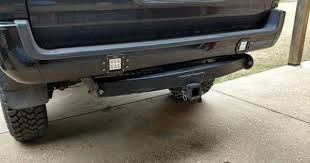 3rd Gen 4runner With Auxiliary Led Backup Lights Installed Full Install Instructions At Website 4runner Off Road Led Lights Tacoma Bumper