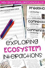 Exploring Interactions In Ecosystems A Discovery Card Set In 2020 Ecosystems Life Science High School Discovery Card