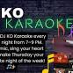 DJ KO Karaoke Nights event image
