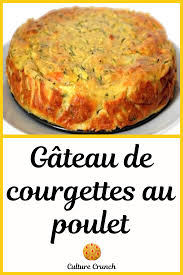 Gateau De Courgettes Au Poulet Recettes De Cuisine Recette Gateau Courgette
