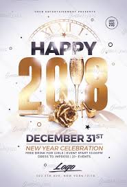 New Year Flyer Psd Templates Download Creative Flyers Creative Flyers Photoshop Template Design Flyer Template