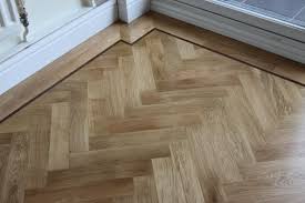 Parquet Flooring Laid In With Walnut Borders A Natural Clear Coat Of Blanchon Oil Was Applied To The Floor After Laying And Parquet Flooring Flooring Parquet