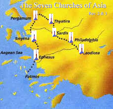 are the seven churches a map of church history