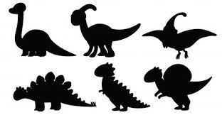 Baixe Conjunto De Dinossauro De Silhueta Gratuitamente Dinossauro Ilustracao De Dinossauro Dinossauro Fofo Uma parte superior uma calca * material de: dinossauro de silhueta
