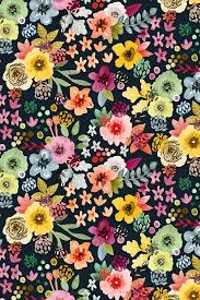 Perfect for wallpapers, web page backgrounds. Pin By Janelle Fluken On Florzinhas Floral Pattern Wallpaper Flower Illustration Pattern Pattern Wallpaper