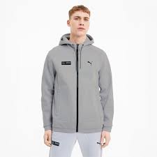 Mercedes Men S Sweat Jacket Mercedes Team Silver Puma Shoes Puma United Kingdom In 2020 Jackets Full Zip Hoodie Urban Street Style
