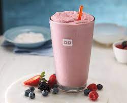 It's a far cry from a dunkin donuts cup of joe, but that's the point, masada said. Running Wild This Summer Dunkin Donuts Serves New Wildberry Smoothie Dunkin