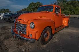 Image result for Orange 1954 Truck