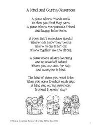 Character Education Poems For A Kind And Caring Classroom Shared Reading Poems Kids Poems Reading Poems