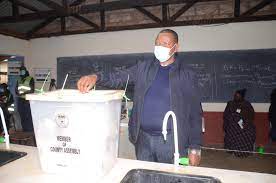 The iebc reported a turnout of 45.40 per cent in the muguga. Mmgdit3yuecdcm
