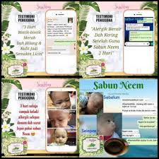 Boleh try google untuk maklumat selanjutnya. Suzyhoney Sabun Neem Sabun Semambu Ekzema Ruam Gatal Gatal Alahan Sakit Kulit Panau Shopee Malaysia
