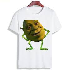 Compre Shrek Charlie Day Mike Wazowski Monsters Inc Randall Boggs James Anime Print Tshirt Harajuku Casual T Shirs Plus Size Clothe Tops Barato Frete Gratis Avaliacoes Reais Com Fotos Joom