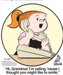 Image result for clipart of calling grandparents