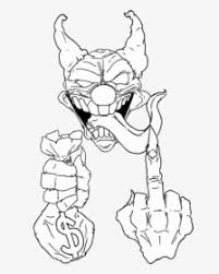 100% (2 votes) step 1. Clown Palhaco Dinheiro Money Cash Fuck Fuckyou Scary Drawings Easy Clown Hd Png Download Kindpng