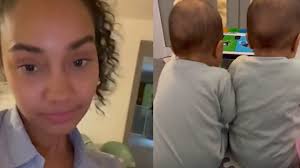 Leigh-Anne Pinnock shares adorable video of twins