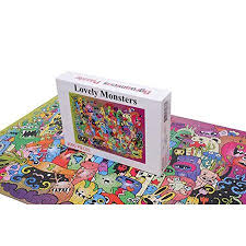 Maybe you would like to learn more about one of these? Bgraamiens Puzzle Lovely Monsters 1000 Pieces Cute Cartoon Color Jigsaw Puzzles Walmart Canada