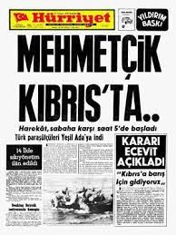 20 temmuz kıbrıs barış harekâtı. 20 Temmuz 1974 Kibris Baris Turkiye Manset Gazetesi Facebook