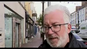 MIDLETON LOCAL DENIS KELLEHER ALL STEAMED UP AND HOPPING MAD AFTER STORM  BABET FLOODING CORK IRELAND