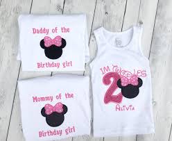 Minnie Mouse Birthday Shirts For Adults Embroidered Minnie Mouse Second Birthday Shirt For Girls Save 15 Off With Code Welc Minnie Mouse Birthday Shirt Birthday Shirts Minnie Mouse Birthday Outfit
