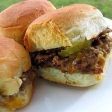 Slider Style Mini Burgers Recipe Mini Burgers Recipes Mini Burgers Recipe
