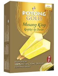 Es potong espessia ini merupakan produk dari indofood, nyoba sekali pasti kurang. Ciklilyputih The Lifestyle Blogger King S Potong Gold Edisi Terhad Ais Krim Durian Mao Shan Wang Raja Musang