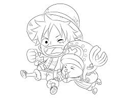 L'histoire raconte les aventures de monkey d. Coloriages One Piece Coloriages A Imprimer Sur Wonder Day Com