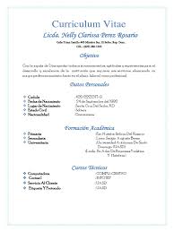 Descarga el modelo de curriculo que más se adapte a tu personalidad y a tu objetivo. Clarissa Curriculum Vitae