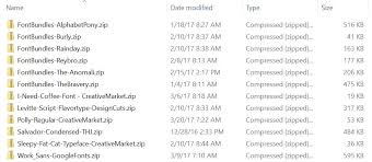 Download 10,000 fonts with one click for $19.95. Ask A Font Creator Managing Your Font Collection The Font Bundles Blog