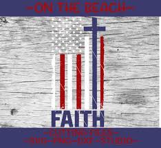 Download Faith Flag Cross Svg Merica Svg Distressed Svg American Flag Faith Svg 4th Of July Svg Fourth O Christian Flag American Flag Wood Cross Svg